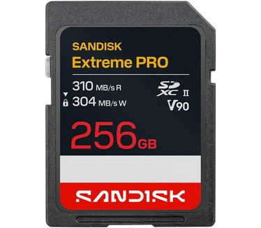 Sandisk Extreme Pro UHS-II V90-kaart 256 GB
