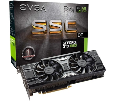 EVGA GeForce GTX 1060 SSC DT GAMING