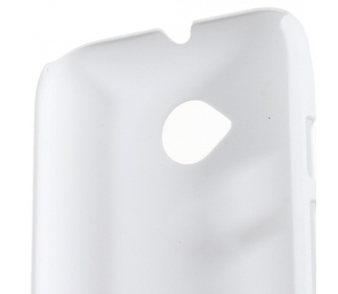 Kees Dun Hardcover Hoesje Motorola Moto E (2015) - Wit