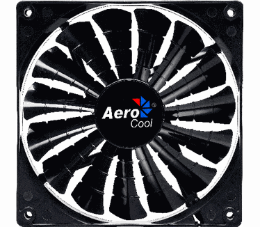Aerocool Shark Fan Black Edition, 120mm