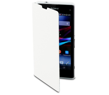 Muvit Sony MFX Xperia Z1 Compact Easy Folio case (white) (Xperia Z1 Compact) Wit