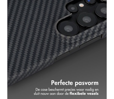 Accezz MagSafe Kevlar® Backcover Samsung Galaxy S26 Ultra - Zwart