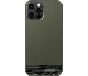 iDeal of Sweden Metal Woods (iPhone 12/12 Pro) Grijs