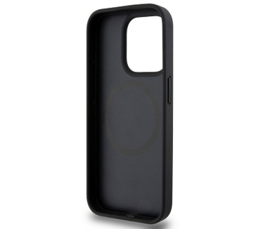 DKNY Repeat Stack Logo Back Case - iPhone 14 Pro (6.1") - Zwart Zwart