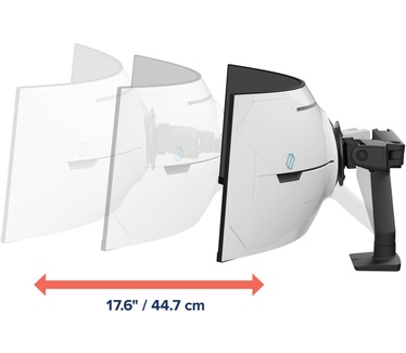 Ergotron HX ARM WITH VERY HEAVY DUTY PIVOT DESK