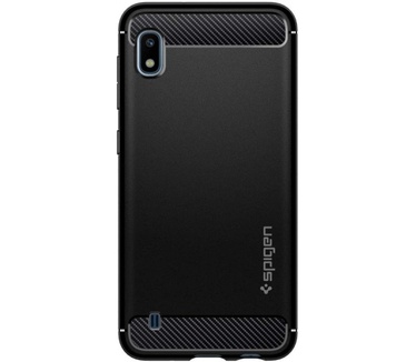 Spigen Rugged Armor Case Black Samsung Galaxy A10  Zwart