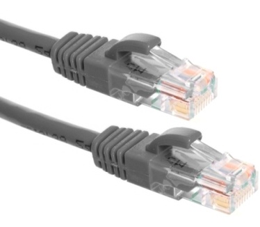 Eeconn Cat.5e U/UTP Patchkabel, AWG24, PVC, Grijs, 0.5m