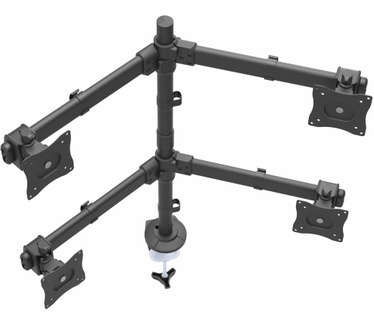 Startech.com Monitorarm voor 4 schermen verstelbaar stevig stalen frame