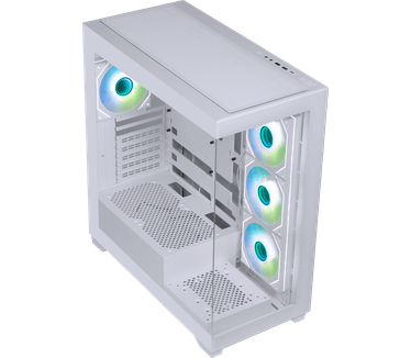 BitFenix Ceto Premium Edition White ARGB Behuizing + BPAB White 850W voeding