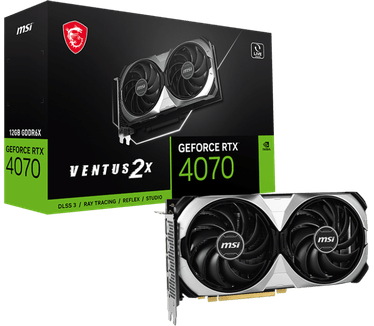 MSI GeForce RTX 4070 VENTUS 2X 12G