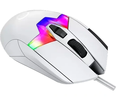 Lorgar MSP80, 8000 Hz Gaming Mouse Pro, White