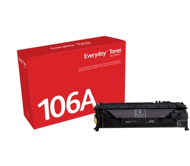 Xerox Everyday Zwart toner met Standaard rendement, alternatief voor de HP W1106A, van Xerox, 1000 pagina's - (006R04525)