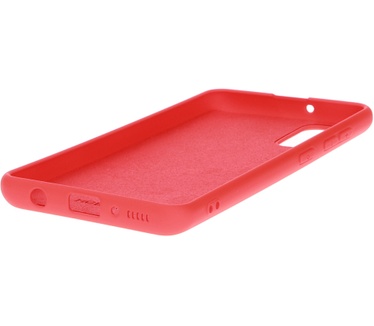 Mobiparts Silicone Cover Samsung Galaxy A41 (2020) Scarlet Red