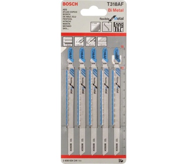 Bosch T 318 AF Flexible for Metal decoupeerzaagbladen