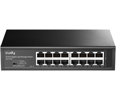 Cudy 16-Port Gigabit Easy-Managed Switch, GS1016E 1.0