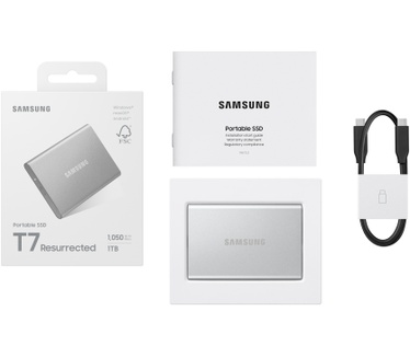 Samsung Portable SSD T7 Resurrected USB 3.2 Gen 2 1TB
