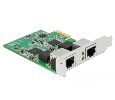 Delock PCI Express x1 Card to 2 x 2.5 Gigabit LAN