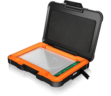 Raidsonic Icy Box IB-278U3 - Storage enclosure Zwart