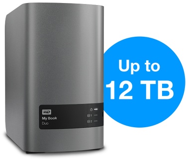 WD My Book Duo (2016) 16TB Aluminium