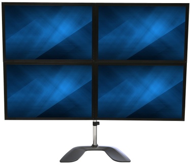 Startech.com Quad-Monitor Stand - Articulating - Steel & Aluminum