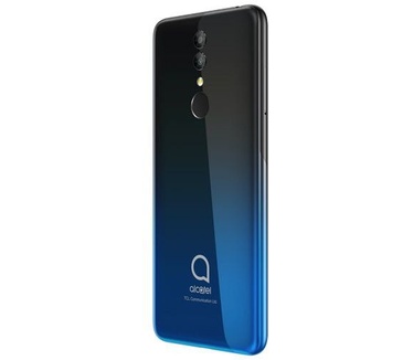 Alcatel 3 (2019) Blauw, Zwart