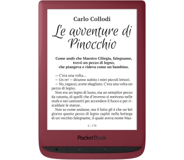 PocketBook Touch Lux 5 Rood