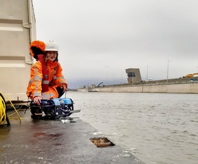 Een van de andere robots die Antea Group gebruikt: een onderwaterdrone. Beeld: Antea Group