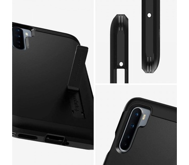 Spigen OnePlus Nord Hoesje Tough Armor  Zwart