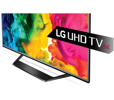 LG 65UH625V (buitenlands model) Zilver, Zwart