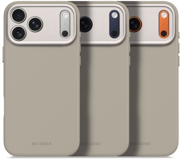 Decoded Silicone Backcover Apple iPhone 17 Pro Max Soft Taupe