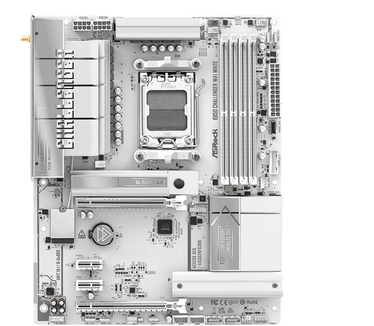 ASRock B850 Challenger WiFi White