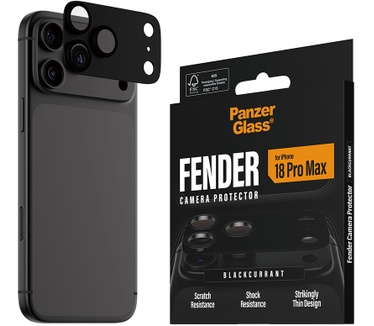 PanzerGlass PanzerGlass® Fender Camera Lens Protector Blackcurrant iPhone 18 Pro Max