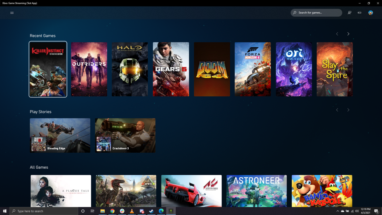 Xcloud for windows 10 discount