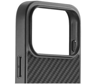 BlackRock Robust Carbon (iPhone 17 Pro) Zwart