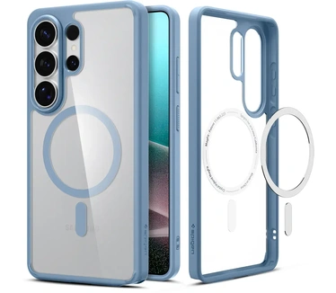 Spigen Ultra Hybrid MagFit Back Cover Samsung Galaxy S26 Ultra Blauw