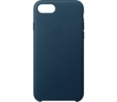 Apple Leren hoesje voor iPhone 8/7 Kosmosblauw