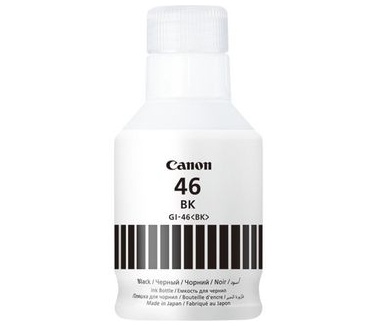 Canon GI-46 BK. Printkleuren: Zwart, Merkcompatibiliteit: , Compatibiliteit: MAXIFY GX6040, GX7040. Aantal per verpakking: 1 stuk(s)