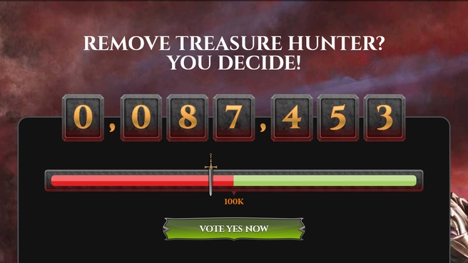 RuneScape 3 Treasure Hunter-stemming