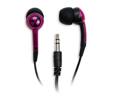 iFrogz EarPollution Plugz Purple (Paars)