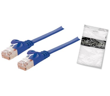 Shiverpeaks U/FTP, Cat.7, slim, 1.0m Blauw