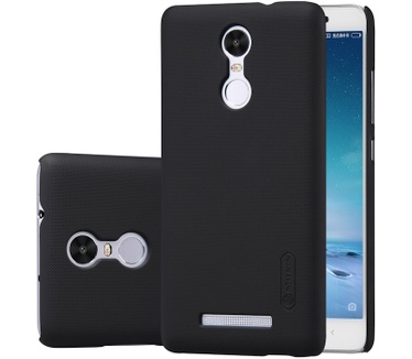 Nillkin Frosted Shield Hard Case voor Xiaomi Redmi Note 3 - Zwart Zwart