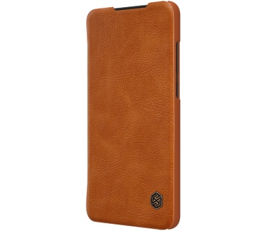 Nillkin Qin PU Leather Book Case voor Huawei P30 - Bruin  Bruin
