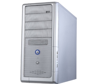 Techsolo TC-100 (ATX, Geen PSU, Zilver)