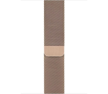 Apple Watch Series 5 (44mm) aluminium, Milanees bandje Goud (Goud)