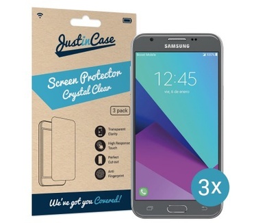 Just in Case Samsung Galaxy J3 (2017) Screenprotector - 3 stuks
