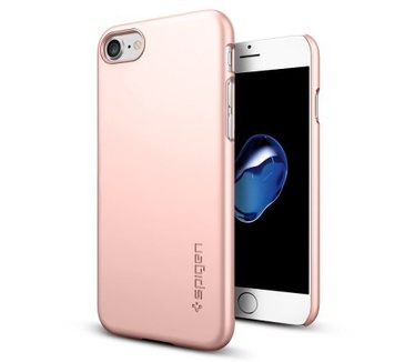 Spigen Thin Fit Apple iPhone 7 Case - 042CS20429 - Rose Gold