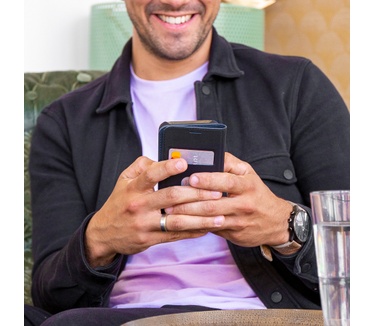 Accezz Premium Leather Slim Bookcase iPhone 14 Pro Max - Donkerblauw