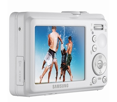 Samsung S1070 Wit (Achterkant)