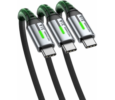 INIU USB C Cable 3 Pack (0.5+2+2m)