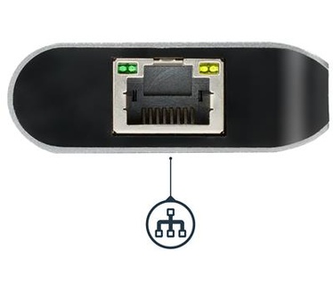 Startech.com USB-C multiport adapter SD kaartlezer Power Delivery 4K HDMI GbE 2x USB 3.0